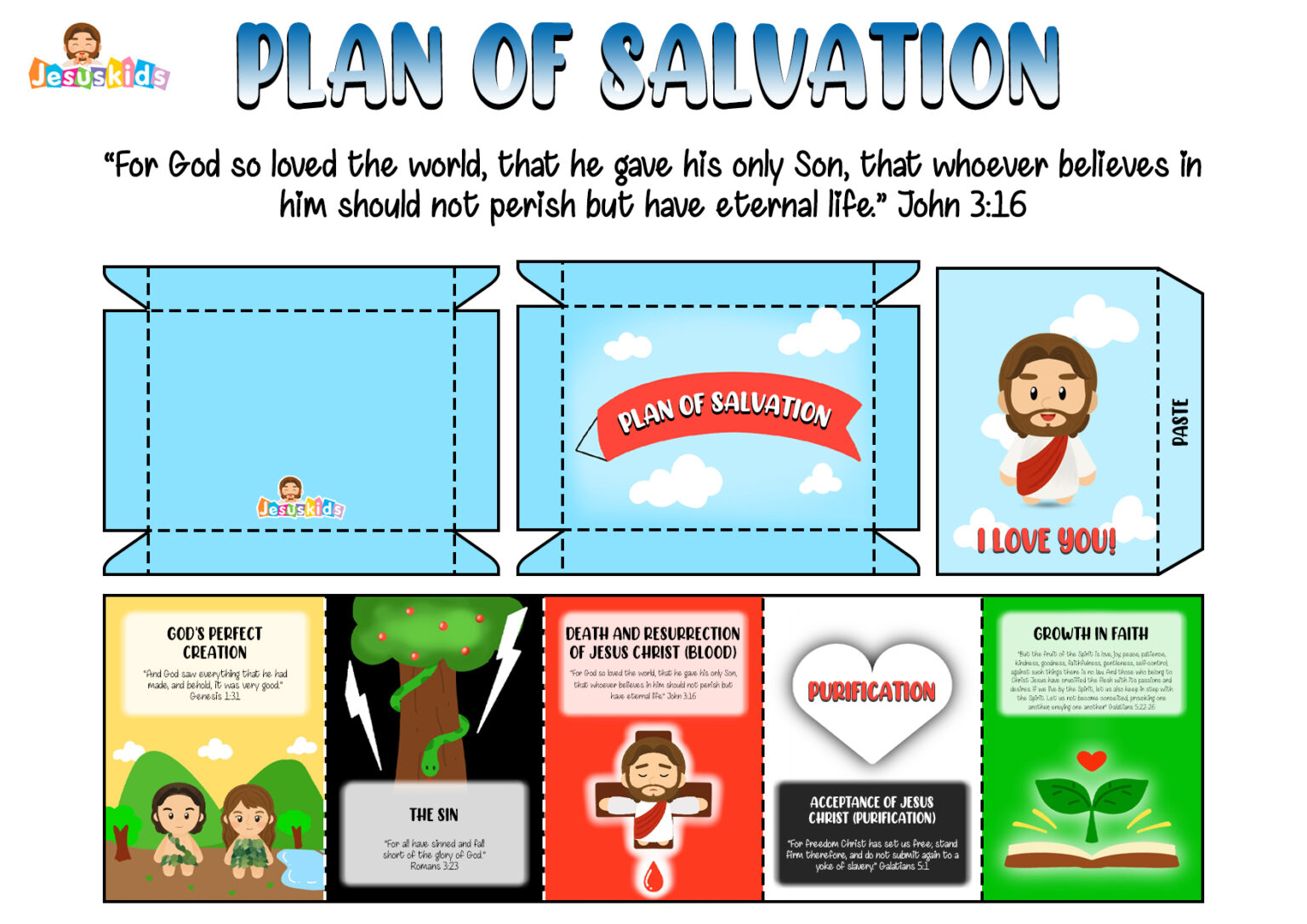 Box of Plan of Salvation » Jesus Kids